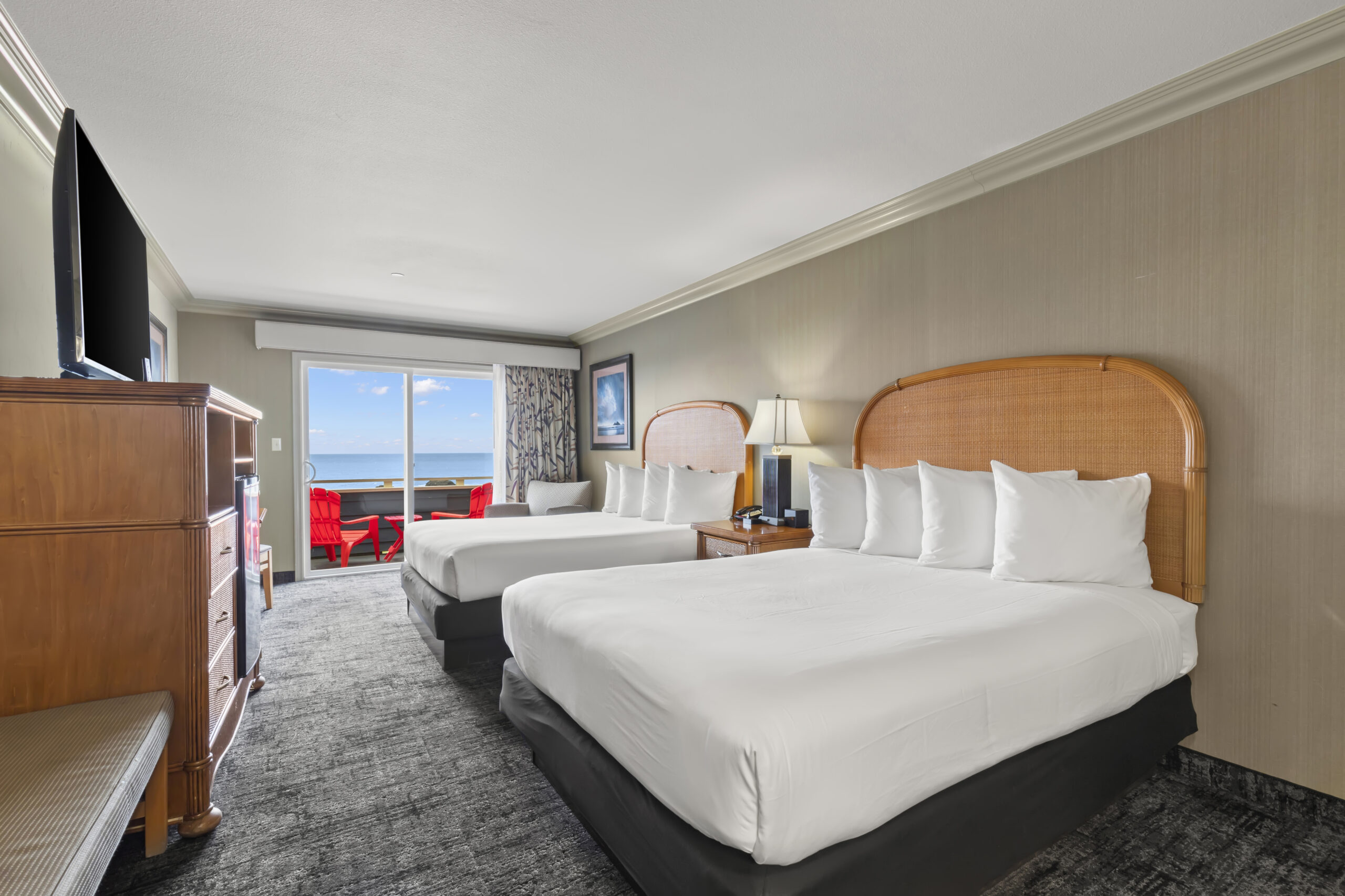 Two queen room with ocean view